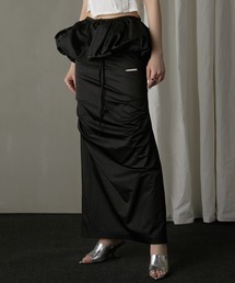 PRANK PROJECT | ペプラムマキシスカート / Peplum Maxi Skirt(スカート)