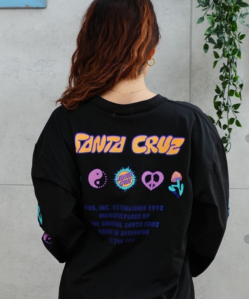 セール】【ムラサキスポーツ限定】SANTACRUZ/サンタクルーズ ロンT
