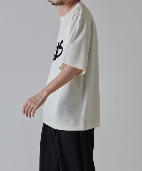 Lui's（ルイス）の「PARIS エンブロイダリー T（Tシャツ/カットソー・メンズ・ホワイト/ネイビー/ブラック・M/S）」の17枚目の写真