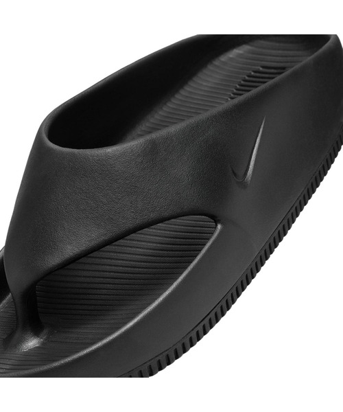 NIKE(ナイキ)の「NIKE ナイキ CALM FLIP FLOP カーム フリップ フロップ MFD4119 001BLACK/BLACK(サンダル・メンズ・ブラック・25.0cm/26.0cm/27.0cm/28.0cm/29.0cm)」の6枚目の写真