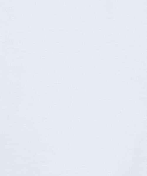 6(ロク)の「<6(ROKU)>コットン ロングスリーブ Tシャツ(Tシャツ/カットソー・レディース・ライトブルー/ライラック/ホワイト・FREE)」の7枚目の写真