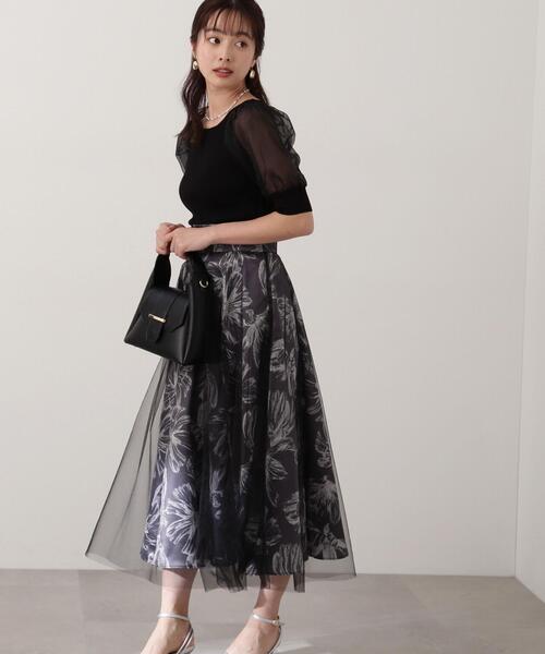 EDIT COLOGNE（エディットコロン）の「【美人百花4月号 掲載商品】ワンハンドルトートバッグ（トートバッグ・レディース・オフホワイト/ブラック/ベージュ・ﾌﾘ-）」の5枚目の写真