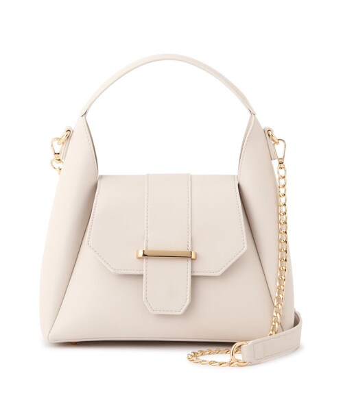 EDIT COLOGNE（エディットコロン）の「【美人百花4月号 掲載商品】ワンハンドルトートバッグ（トートバッグ・レディース・オフホワイト/ブラック/ベージュ・ﾌﾘ-）」の9枚目の写真