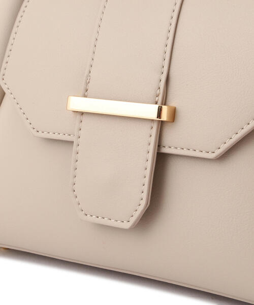 EDIT COLOGNE（エディットコロン）の「【美人百花4月号 掲載商品】ワンハンドルトートバッグ（トートバッグ・レディース・オフホワイト/ブラック/ベージュ・ﾌﾘ-）」の17枚目の写真