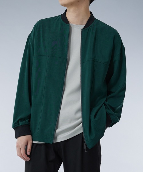 UNITED TOKYO（ユナイテッドトウキョウ）の「キュプラMA-1（ブルゾン・メンズ・ダークグリーン/ブラック・1/2）」の10枚目の写真