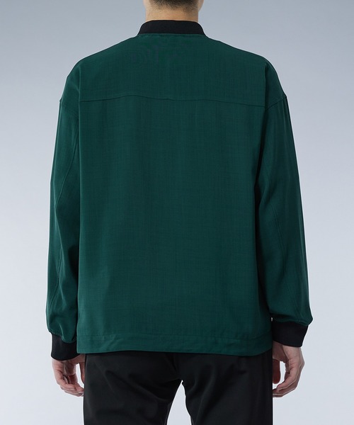 UNITED TOKYO（ユナイテッドトウキョウ）の「キュプラMA-1（ブルゾン・メンズ・ダークグリーン/ブラック・1/2）」の13枚目の写真