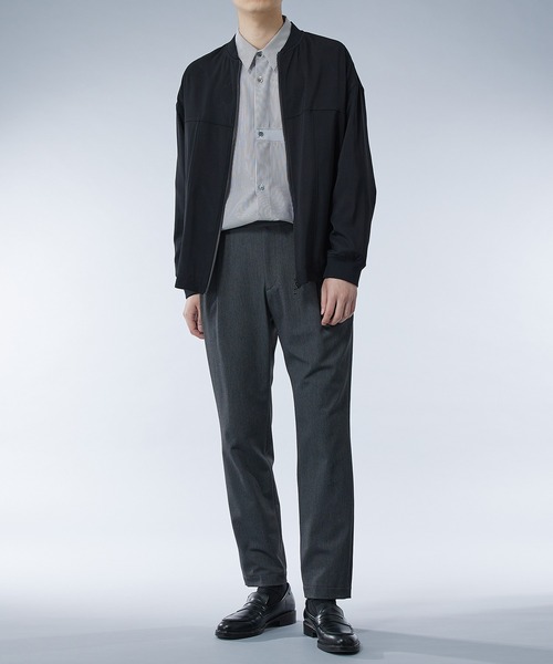 UNITED TOKYO（ユナイテッドトウキョウ）の「キュプラMA-1（ブルゾン・メンズ・ダークグリーン/ブラック・1/2）」の3枚目の写真