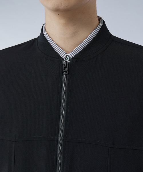 UNITED TOKYO（ユナイテッドトウキョウ）の「キュプラMA-1（ブルゾン・メンズ・ダークグリーン/ブラック・1/2）」の14枚目の写真