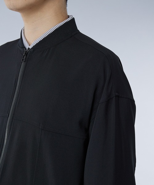 UNITED TOKYO（ユナイテッドトウキョウ）の「キュプラMA-1（ブルゾン・メンズ・ダークグリーン/ブラック・1/2）」の15枚目の写真