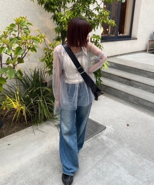 nemne store（ネンネストア）の「【サイズアソートあり】カップ付きマルチwayリボンキャミソール（キャミソール・レディース・杢グレー/アイボリー/ライトブルー/ブラック/レッド/ピンク/ネイビー・MEDIUM/SMALL/X-SMALL）」の14枚目の写真