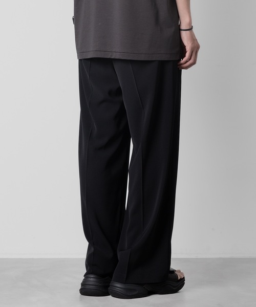 ATTACHMENT（アタッチメント）の「【 直営店・ZOZOTOWN限定 】ソルビアツイル ベルテッドワイドトラウザーズ / SORIBIA TWILL BELTED WIDE TROUSERS（スラックス・メンズ・ブラック/ダークグレー・1/2/3）」の21枚目の写真