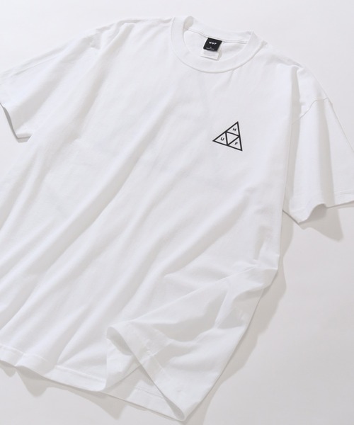 HUF(ハフ)の「【HUF/ハフ】SET TT S/S TEE(ロゴ ショートスリーブTシャツ)(Tシャツ/カットソー・メンズ・ホワイト/ブラック/ダークブルー/ライトブルー/クリーム/セージグリーン・S/M/L/XL/XXL)」の18枚目の写真