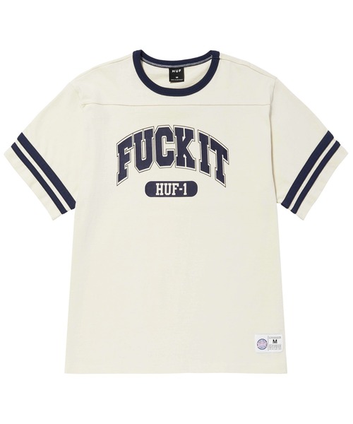 FUCK IT FOOTBALL SHIRT / HUF ハフ フットボール シャツ（Tシャツ  