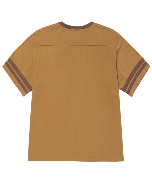 HUF(ハフ)の「FUCK IT FOOTBALL SHIRT / HUF ハフ フットボール シャツ(Tシャツ/カットソー・メンズ・ブラック/アイボリー/ブラウン系その他・SMALL/XX-LARGE/X-LARGE/LARGE/MEDIUM)」の16枚目の写真