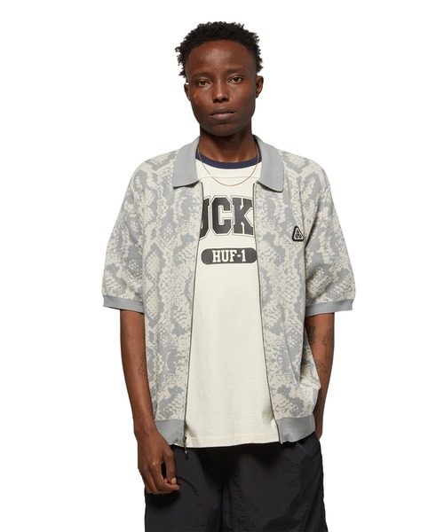 HUF(ハフ)の「FUCK IT FOOTBALL SHIRT / HUF ハフ フットボール シャツ(Tシャツ/カットソー・メンズ・ブラック/アイボリー/ブラウン系その他・SMALL/XX-LARGE/X-LARGE/LARGE/MEDIUM)」の11枚目の写真