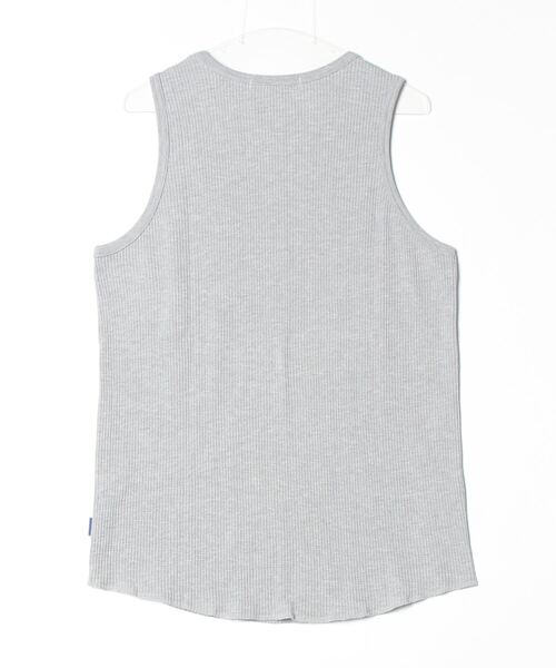 JACKROSE（ジャックローズ）の「JE-THERMAL TANK TOP（タンクトップ・メンズ・ホワイト/ブラック/グレー・FREE）」の4枚目の写真