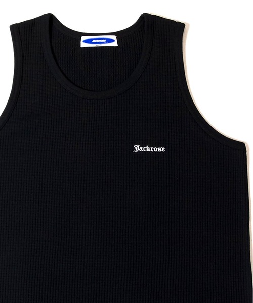 JACKROSE（ジャックローズ）の「JE-THERMAL TANK TOP（タンクトップ・メンズ・ホワイト/ブラック/グレー・FREE）」の2枚目の写真