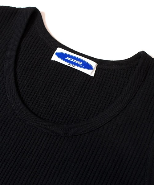 JACKROSE（ジャックローズ）の「JE-THERMAL TANK TOP（タンクトップ・メンズ・ホワイト/ブラック/グレー・FREE）」の11枚目の写真