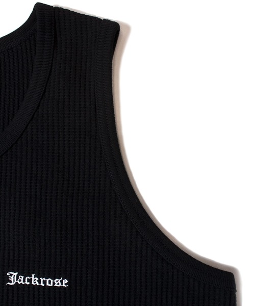 JACKROSE（ジャックローズ）の「JE-THERMAL TANK TOP（タンクトップ・メンズ・ホワイト/ブラック/グレー・FREE）」の12枚目の写真