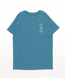 RVCA キッズ ALL LOGO Ｔシャツ 【2024年夏モデル】/ルーカバックプリント半袖Tシャツ