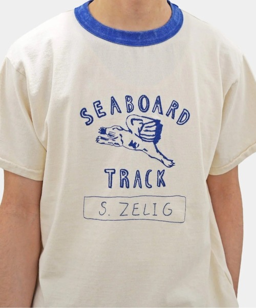 samuel zelig（サミュエルゼリグ）の「【samuel zelig】 Track Tee（T