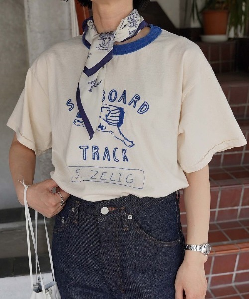Samuel Zelig 刺繍　半袖シャツ Samuel Zelig 刺繍 半袖シャツ トップス