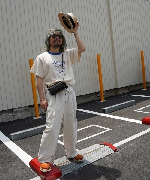 samuel zelig（サミュエルゼリグ）の「【samuel zelig】 Track Tee（T