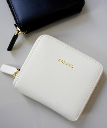 dictionary（ディクショナリー）の「【 KANGOL / カンゴール 】 型押し ラウンド ジップ ウォレット（財布）」