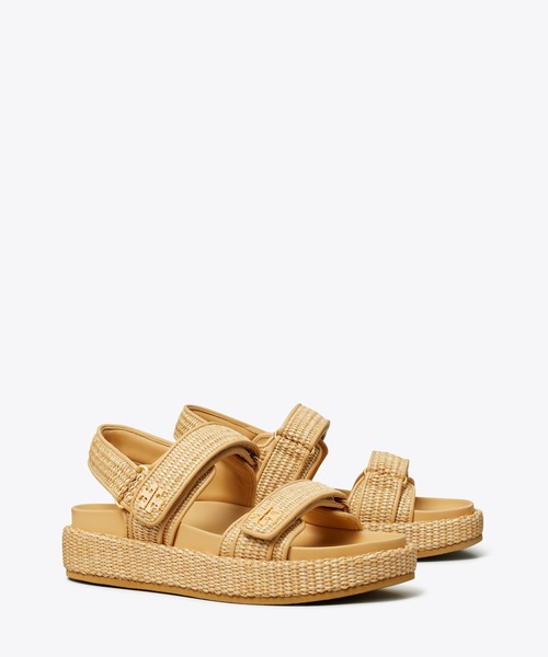 TORY BURCH（トリーバーチ）の「キラ スポーツサンダル（サンダル・レディース・ナチュラル/ブラック/ネイビー・23.5cm/23cm/22.5cm/25cm/24.5cm/24cm/25.5cm）」の2枚目の写真