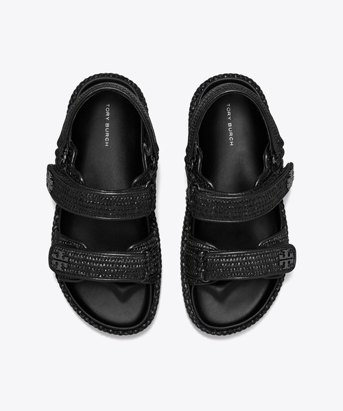 TORY BURCH（トリーバーチ）の「キラ スポーツサンダル（サンダル・レディース・ナチュラル/ブラック/ネイビー・23.5cm/23cm/22.5cm/25cm/24.5cm/24cm/25.5cm）」の4枚目の写真