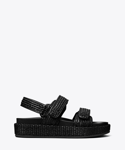 TORY BURCH（トリーバーチ）の「キラ スポーツサンダル（サンダル・レディース・ナチュラル/ブラック/ネイビー・23.5cm/23cm/22.5cm/25cm/24.5cm/24cm/25.5cm）」の8枚目の写真