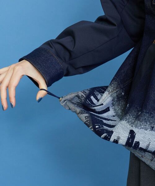 FRAPBOIS（フラボア）の「イブニングタウン ジャケット（デニムジャケット・レディース・ネイビー/ブルー・2/1）」の8枚目の写真