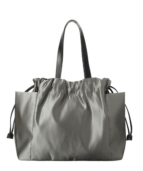 HIROKO HAYASHI（ヒロコハヤシ）の「LUINI SATINE（ルイーニ サティーネ）トートバッグ（トートバッグ・レディース・ブラック/ダークグレー/ライトグレー/サンドベージュ・00）」の6枚目の写真