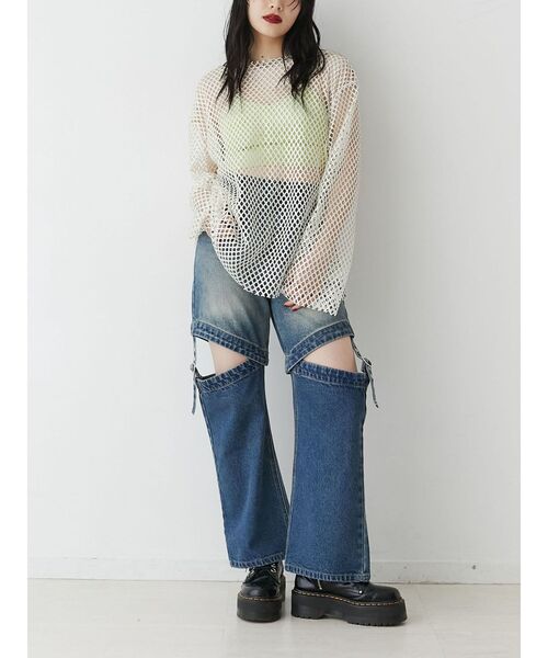 jouetie（ジュエティ）の「マルチWAYデニムパンツ（デニムパンツ