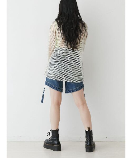 jouetie（ジュエティ）の「マルチWAYデニムパンツ（デニムパンツ・レディース・ブルー/ブラック・SMALL/MEDIUM）」の9枚目の写真