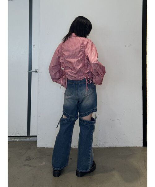 jouetie（ジュエティ）の「マルチWAYデニムパンツ（デニムパンツ・レディース・ブルー/ブラック・SMALL/MEDIUM）」の18枚目の写真