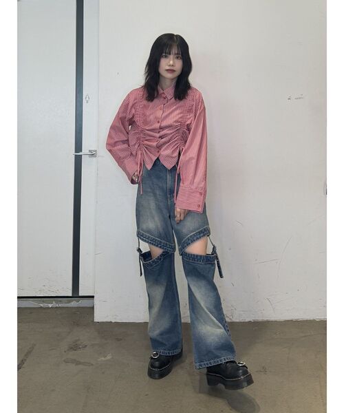 jouetie（ジュエティ）の「マルチWAYデニムパンツ（デニムパンツ