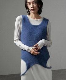 フォックスカシミヤ2WAYタンクトップ