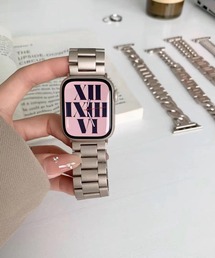 LUON/ Apple Watch Band / メタル シルバー アップルウォッチ バンド