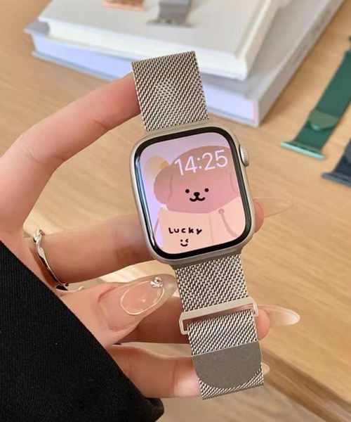 LUON/ Apple Watch Band / メタル シルバー アップルウォッチ