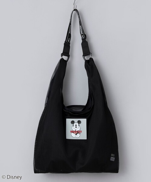 Disney（ディズニー）の「coen／Disney（ディズニー）メッシュトートバッグ（トートバッグ・レディース・ブラック/レッド/コバルトブルー・FREE）」の2枚目の写真