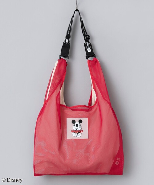 Disney（ディズニー）の「coen／Disney（ディズニー）メッシュトートバッグ（トートバッグ・レディース・ブラック/レッド/コバルトブルー・FREE）」の7枚目の写真