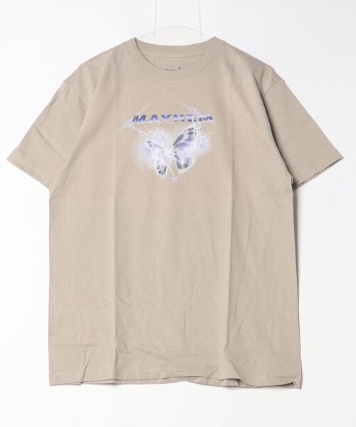 INNOCENT（イノセント）の「『MAYHEM』graphic T（Tシャツ/カットソー・レディース・ブラック/グレー・MEDIUM/LARGE）」の2枚目の写真