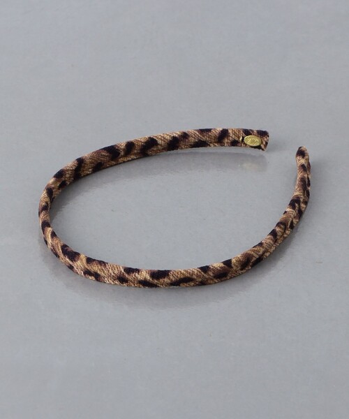 <Jennifer Ouellette> レオパード ヘアバンド