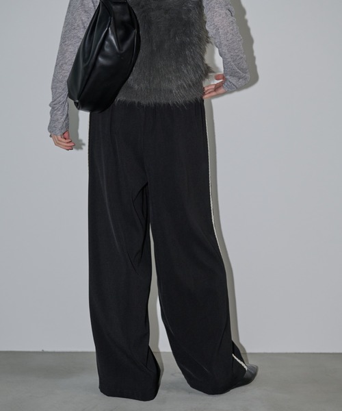 Shelly island（シェリーアイランド）の「レースラインイージーパンツ（その他パンツ・レディース・ブラック/グレー/ベージュ・FREE）」の4枚目の写真