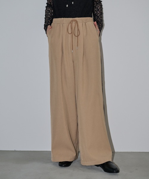 Shelly island（シェリーアイランド）の「レースラインイージーパンツ（その他パンツ・レディース・ブラック/グレー/ベージュ・FREE）」の12枚目の写真