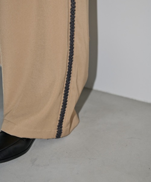 Shelly island（シェリーアイランド）の「レースラインイージーパンツ（その他パンツ・レディース・ブラック/グレー/ベージュ・FREE）」の11枚目の写真