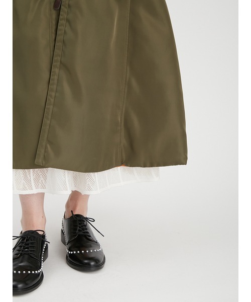 FURFUR（ファーファー）の「MA-1フレアロングコート（MA-1）」 - WEAR