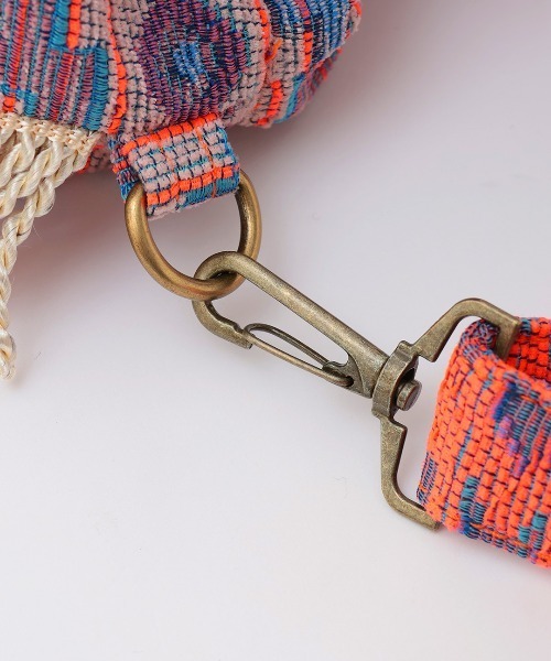 チチカカ(チチカカ)の「Rico ゴブラン巾着ショルダーバッグ(ショルダーバッグ・レディース・ピンク/ブラック・FREE)」の18枚目の写真