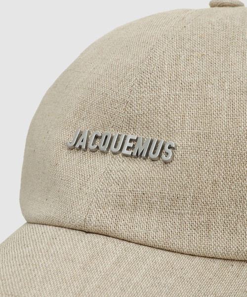 JACQUEMUS(ジャックムス)の「LA CASQUETTE GADJO(キャップ・レディース・グレー・56/58/60)」の3枚目の写真